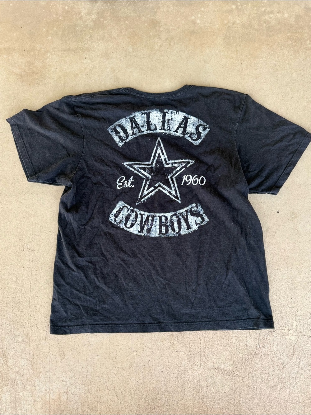 Dallas Cowboys “For Life” Double-Sided T-Shirt Size 2XL